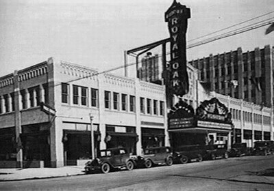 Royal Oak Theatre - Old Pic (newer photo)